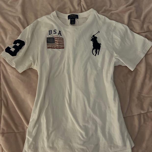 폴로 빅포니 usa 반팔