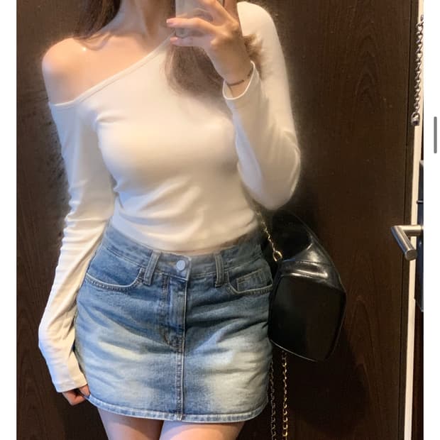 데님 스커트