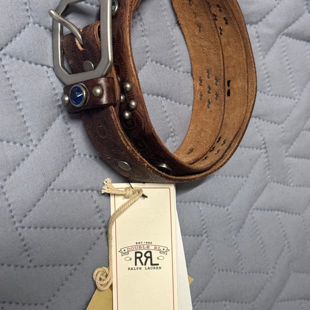 RRL 라스코 벨트 32사이즈