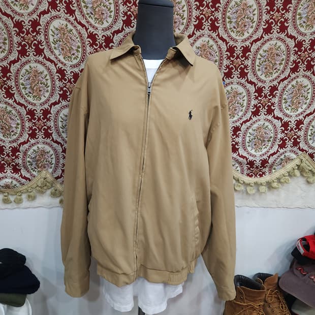 폴로 랄프로렌  베이지 베이포트 스윙탑 자켓

