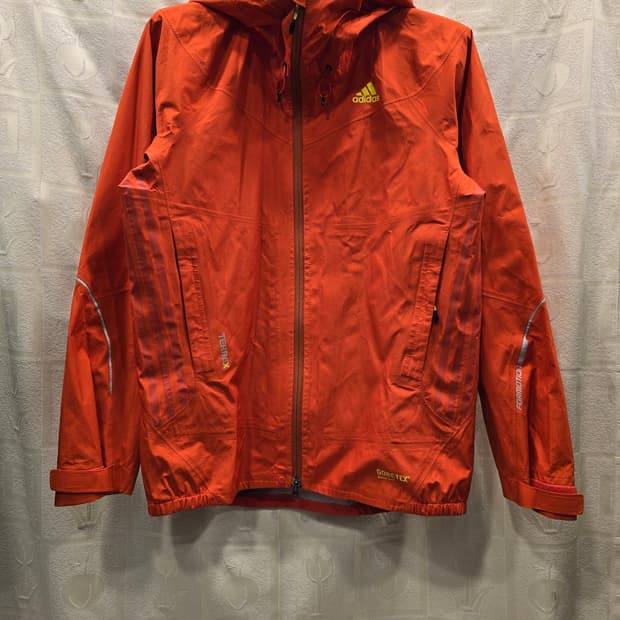 아디다스 테렉스 고어텍스 엑티브 쉘 자켓 레인자켓 100~105 오렌지