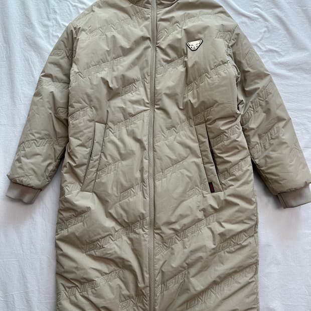 다이나핏 양면 롱 패딩 후리스