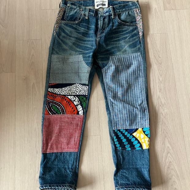 꼼데가르송 준야와타나베 데님 팬츠