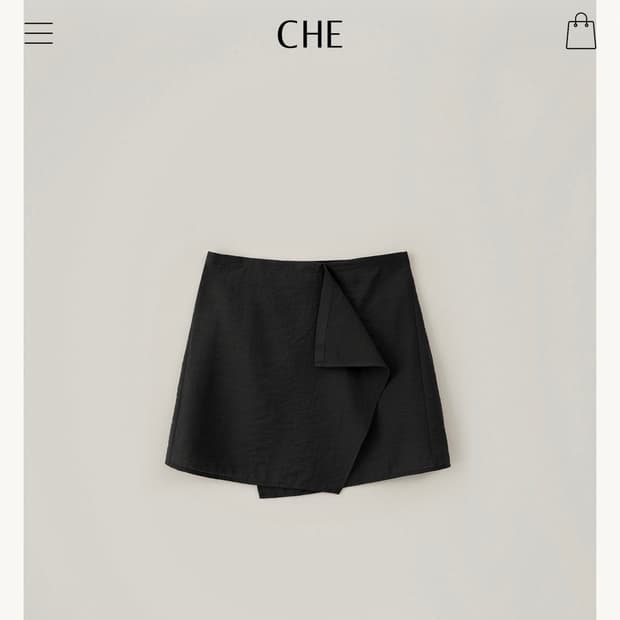 새상품 che 레이어드 스커트