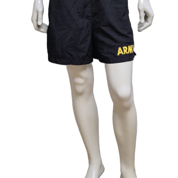 미육군 APFU 체육복 트레이닝복 반바지 하의 (S) (27)