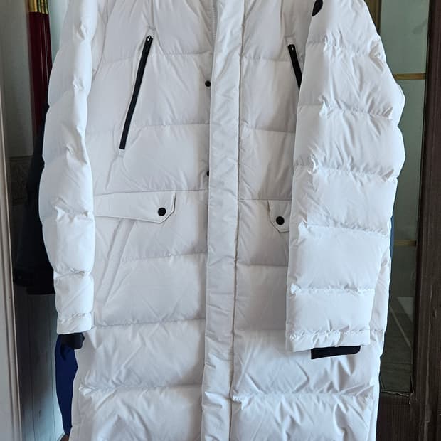 배럴 구스다운 롱패딩