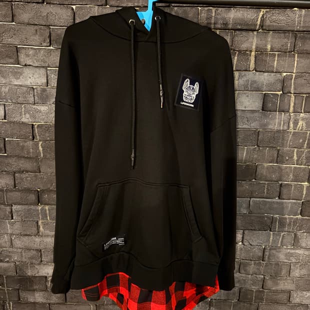 [중고/L] 라이프워크 남성 기모후드티