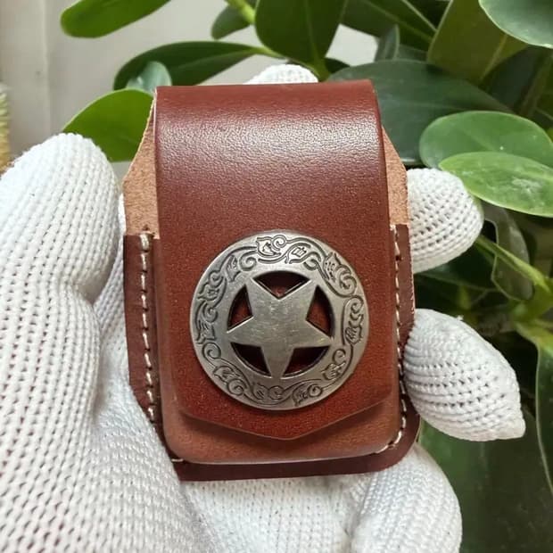 지포라이터가죽케이스 