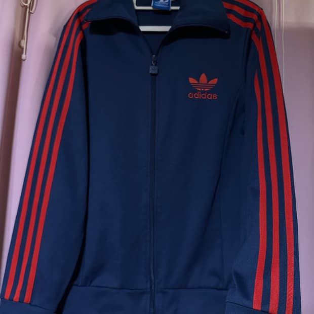 아디다스 져지 아디다스 유로파 트랙탑 네이비 레드 파이어버드 불꽃져지
