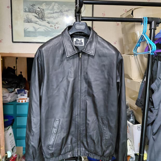 [레프트서울]양가죽 점퍼 L(105)사이즈 