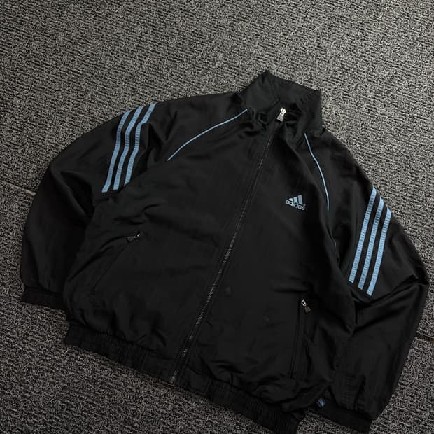 00s 아디다스 올드스쿨 박시핏 우븐 트랙자켓 1807