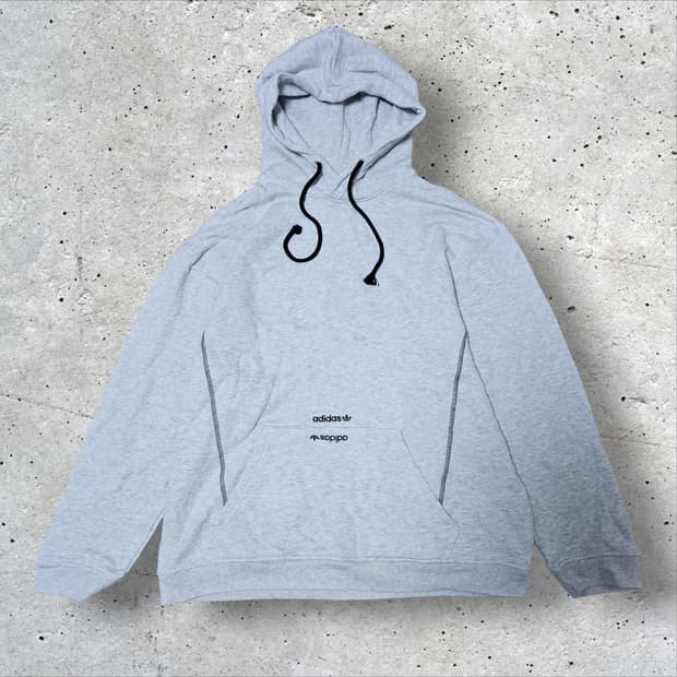 아디다스 미들로고 후드티 (110/2XL)