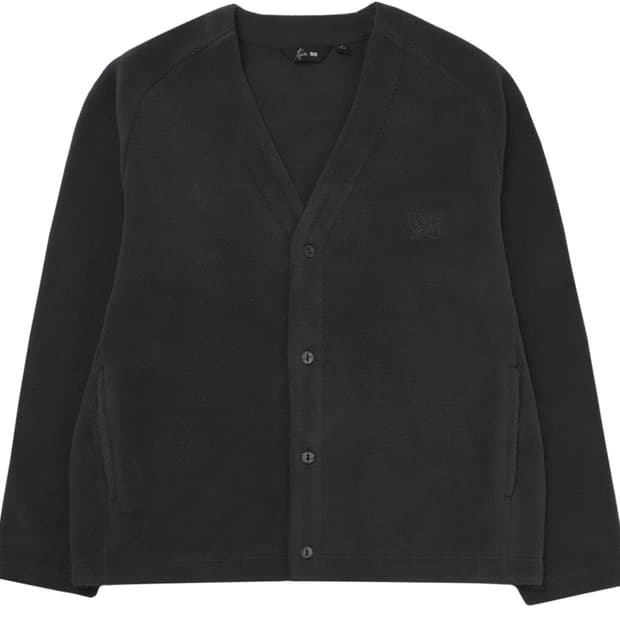 유니클로 니들스 가디건 다크그레이