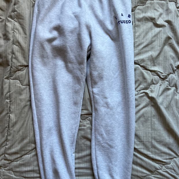아이앱스튜디오 스웨트팬츠 XL 라이트 그레이