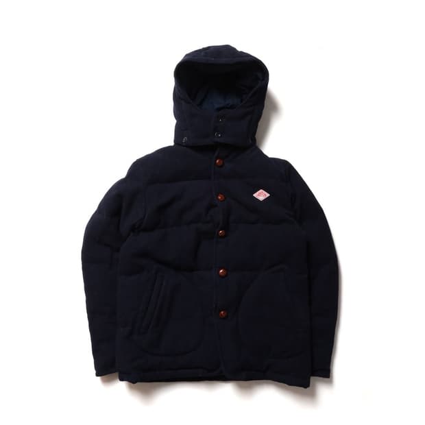 단톤 Danton Wool Hood Down Puffer Jacket 