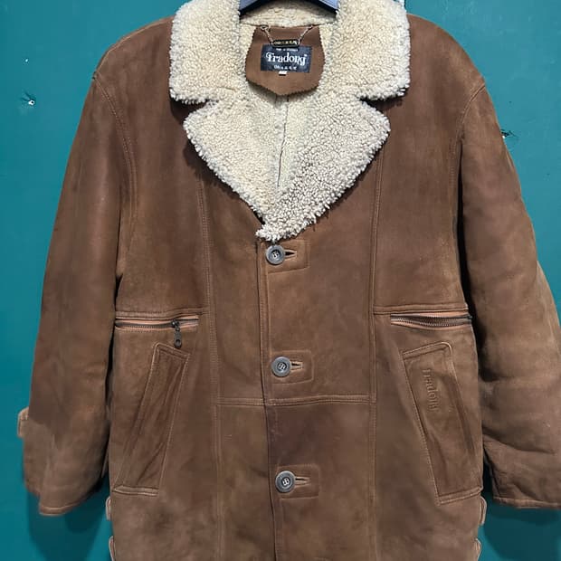 양가죽 무통 무스탕 105사이즈