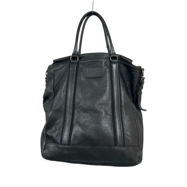 버버리 블랙 소가죽 토트백