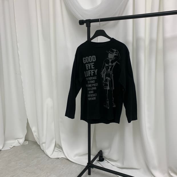 One Piece Portgas D. Ace long-sleeve shi