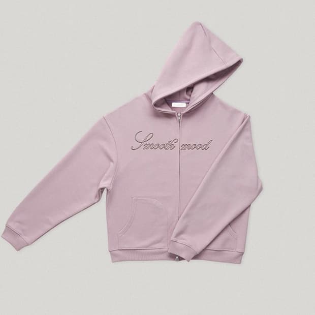 스무스무드 툴리 후드집업 핑크