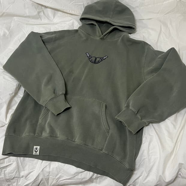 디스이즈네버댓 그레이트풀데드 후드 XL