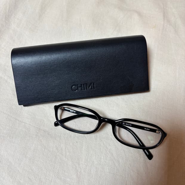 CHIMI EDITH 블랙(블루라이트 렌즈 포함)