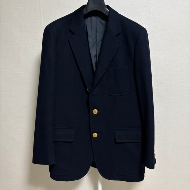 제이프레스 울 금장 블레이저 / 네이비, S