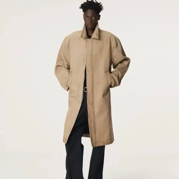 [M] 렉토RECTO 데저트 이펙트 빈티지 코트