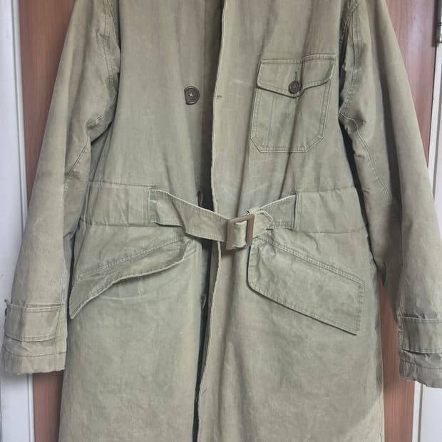 ww2 1940s US NAVY N-2 Deck Parka