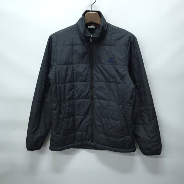 뉴발란스 남성 차콜 퀄팅 경량자켓 간절기점퍼(100)