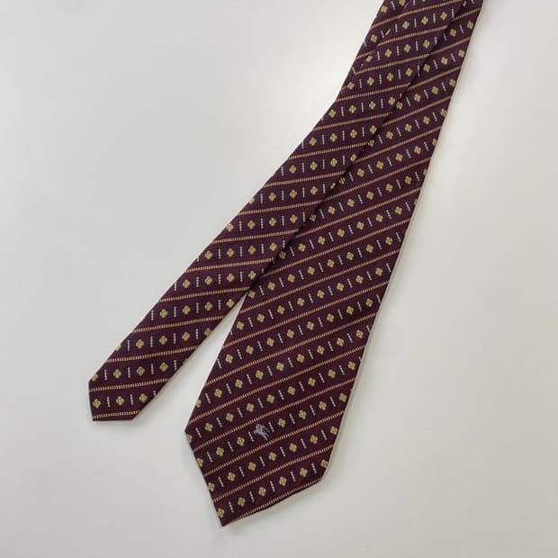 버버리 심플로고 명품 정품 넥타이 (Burberry)