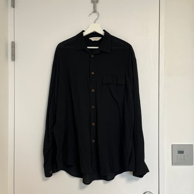 [M] 워드로브 41 오버사이즈 파자마 셔츠