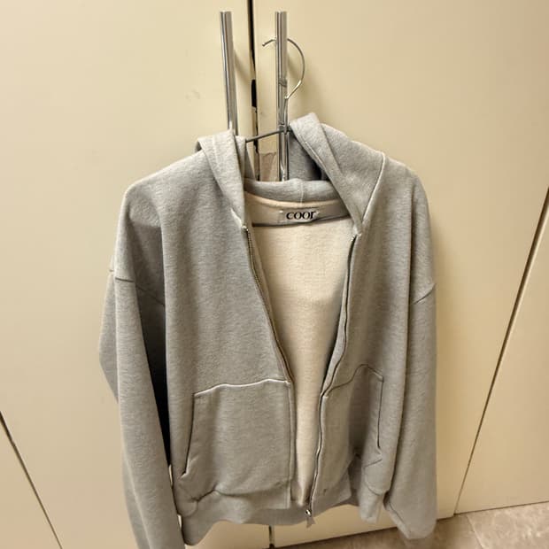 쿠어 후드 집업 라지