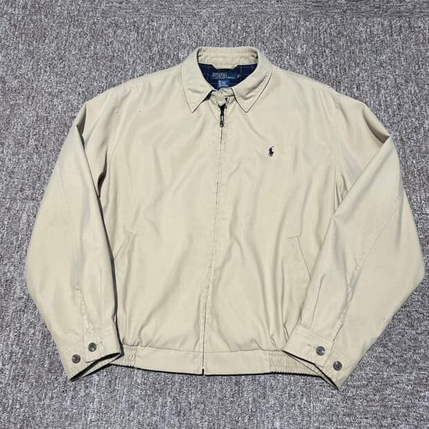 L)폴로 랄프로렌 브라운 베이지 블루종 스윙톱 자켓