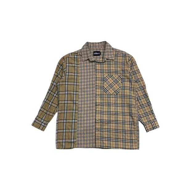 아조바이아조 리빌드 체크 셔츠