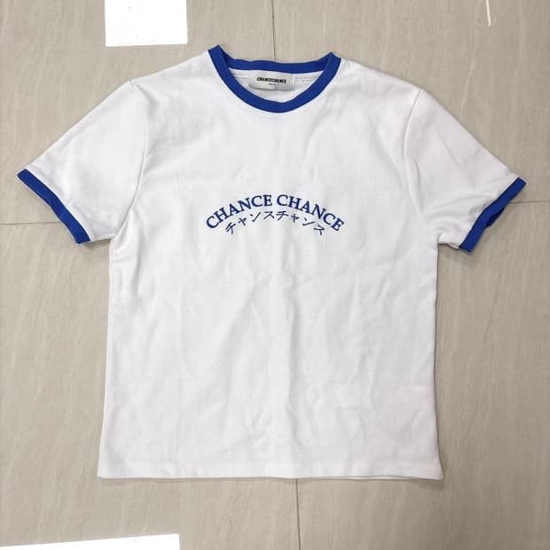챈스챈스 도쿄 링거티 반팔티