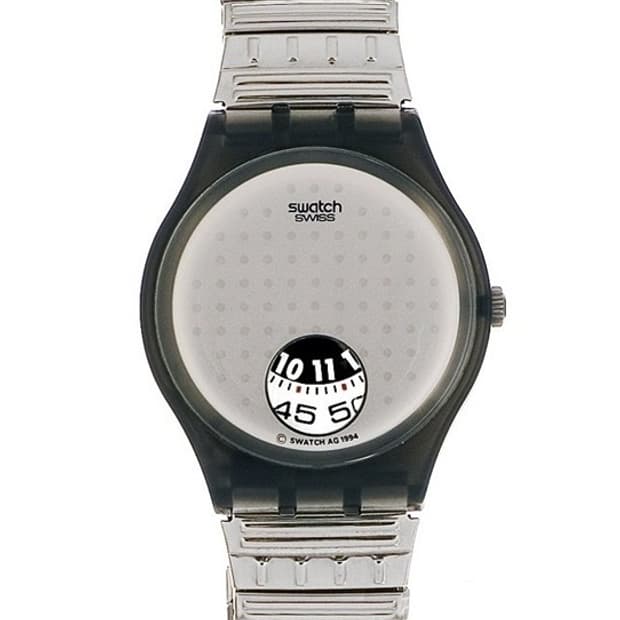 빈티지 스와치 1995 silverplate