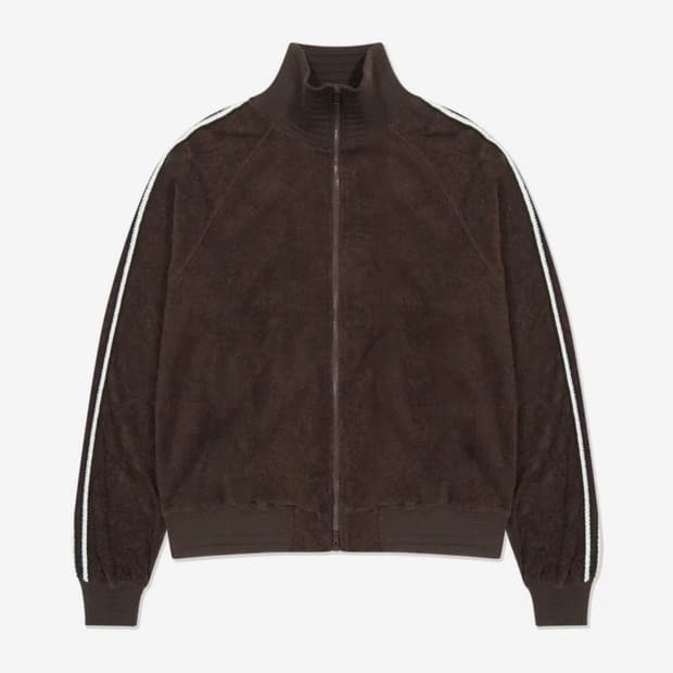 [L] Noise 노이스 테리 져지 스웻 트랙탑,팬츠 브라운 셋업