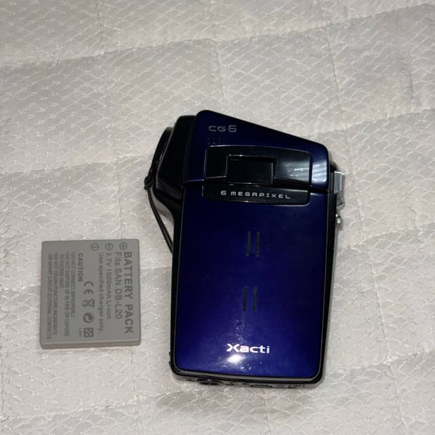 산요작티 CG6 SANYO XACTI CG6 빈티지 캠코더 디카
