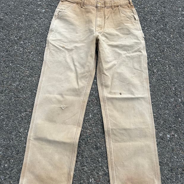 칼하트B11 싱글니 브라운 34in