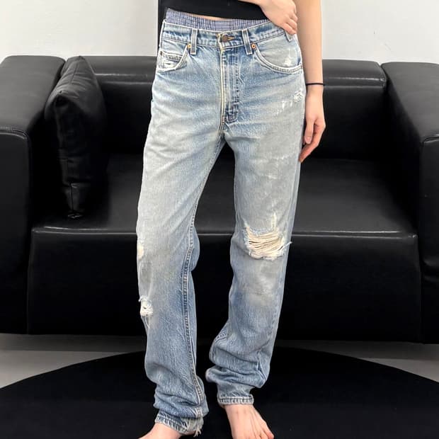 리바이스 505 오렌지탭 