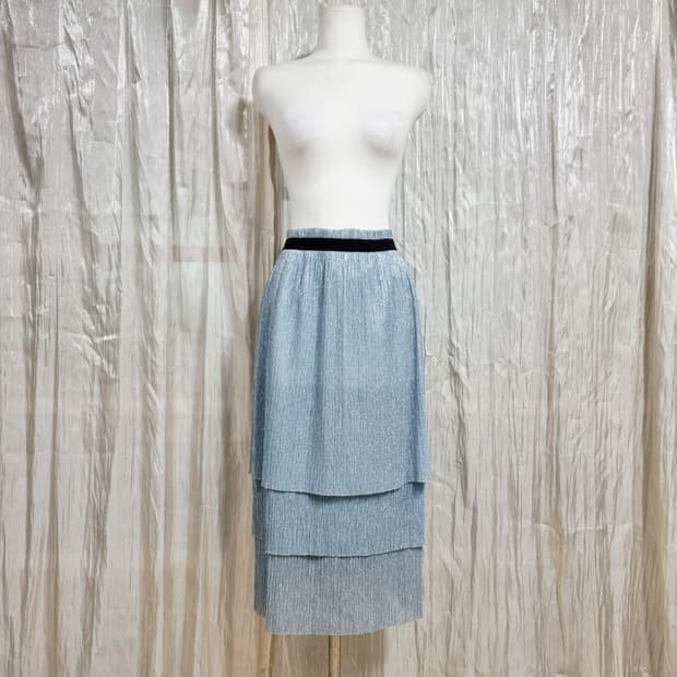 maje 마쥬 캉캉 글리터 스커트 치마 (표기36) 실착5회 미만