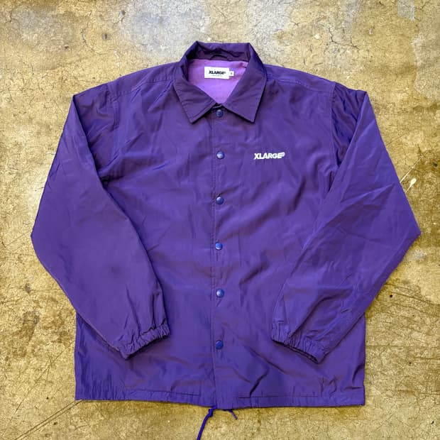 엑스라지 Xlarge 퍼플 코치 자켓