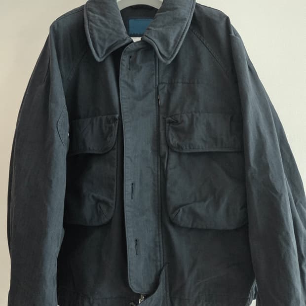 헨리코튼 [FFC x DOCUMENT] 헤링본 피싱 자켓 105