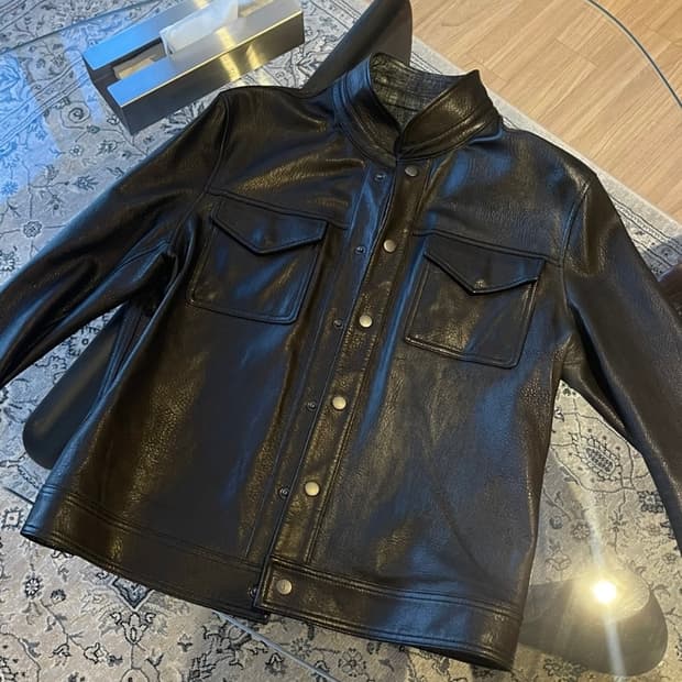 존바바토스 가죽 셔츠자켓 미디움