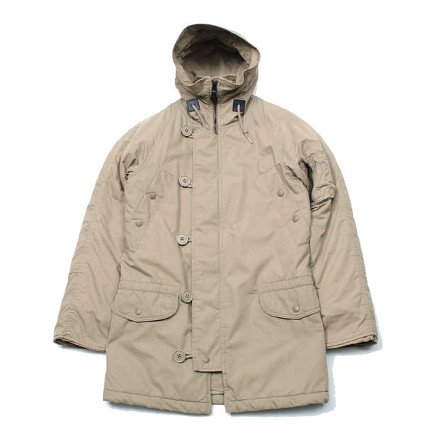 MHL. × ALPHA INDUSTRIES N-3B 파카