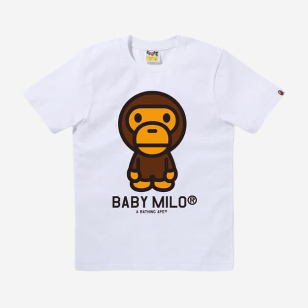 BAPE Baby Milo T-Shirt White