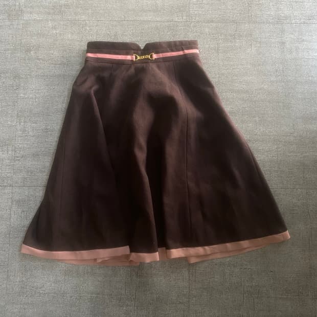 일본빈티지 Mischmasch 하구미모리걸 바선생대장 미디스커트