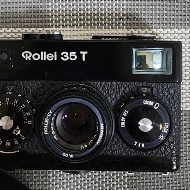 롤라이 35 T 필름카메라 블랙바디 파우치포함