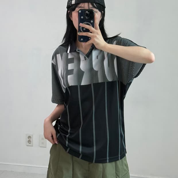슈프림 사커 폴로 져지