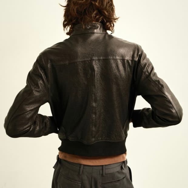 Miskiu 레더 자켓 블랙 / M